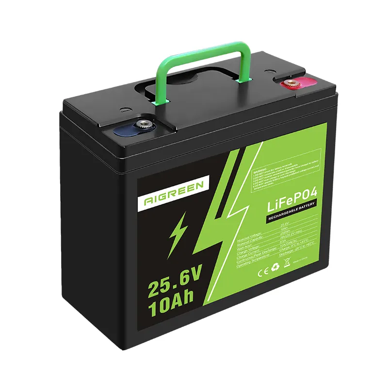 Batterie électrique pour vélo électrique à deux roues Prix de la batterie 24V 48V 10Ah Pack de batterie Lifepo4 rechargeable au lithium-ion