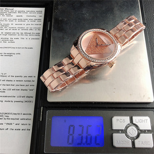 Đồng hồ thạch anh nữ phong cách Hàn Quốc phong cách học sinh trung học Mori nghệ thuật tươi mới phong cách học viện tam giác Ngược đính kim cương - Product Image 4