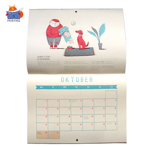 Tùy Chỉnh 2025 2026 Trung Quốc Tường Treo Yên Khâu Có Thể Gập Lại Lật Giấy Nghệ Thuật Lịch In Ấn Cho Văn Phòng Sử Dụng - Product Image 4