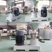 Moulin à beurre d'arachide entièrement automatique à engrenages pour beurres de lait, de fruits, de légumes et d'eau (Tahini, pâte de pistache) – Économe en énergie