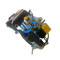 Motor de Gasolina Rato R740D 739CC de Dos Cilindros en V de 25HP con Arranque Eléctrico Euro 5, Motor de Cuatro Tiempos con Eje