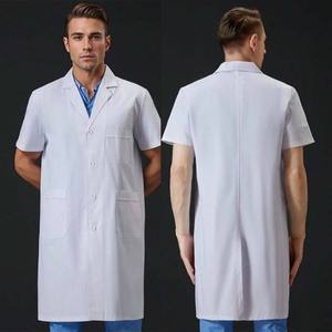 Diseño personalizado Eco-Friendly Tejido Bata de laboratorio Traje médico Ropa de laboratorio Uniformes de hospital - Product Image 4