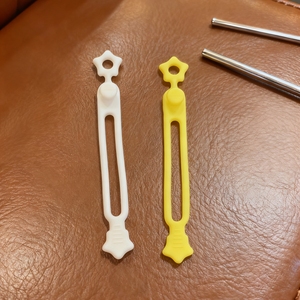 Attaches de câble en silicone pratiques, organisateur de gestion de câbles, clips flexibles pour fils, attaches pour écouteurs - Product Image 2