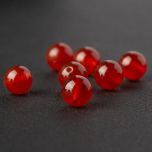 JD 7A Grade Red Agate Beads Wholesale - Fashionable <strong>Jewelry</strong>-making Materials for <strong>Handcrafted</strong> <strong>Jewelry</strong> Selling Individually - Product Image 1
