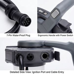 Caja de control remoto fueraborda de 7 pines para motores de <span class=keywords><strong>barco</strong></span> Yamaha de 2 tiempos 15HP-85HP, conjunto de control de aceleración y cambio de marchas de montaje lateral 703-48205 - Product Image 5