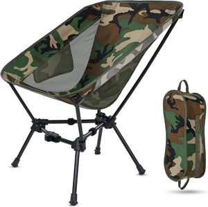 Silla Plegable Tipo Luna de Tela Compuesta Personalizada de Estilo Moderno para Exteriores, para Adultos, para Acampar - Product Image 1