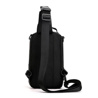 Nouveau design de sac à connecteur USB Messenger Style sac portable d'extérieur sac à bandoulière en nylon de haute qualité pour hommes