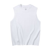 Chaleco Personalizado de Algodón Peinado 230G Primavera Verano 2026, Camiseta sin Mangas de Alta Calidad para Hombre, Ropa Deportiva para Gimnasio, Logotipo Personalizado