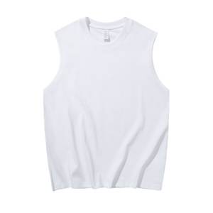 Débardeur Homme Personnalisé en Coton Peigné 230G Printemps-Été 2026 – Qualité Supérieure pour Fitness, Sport et Gym – Logo Personnalisé - Product Image 3