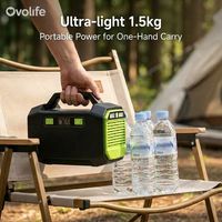Generador Solar Portátil de Alto Rendimiento, Pequeño, 200W, 145Wh, 39000mAh, Batería de Respaldo para Uso en Exteriores OVO-A1