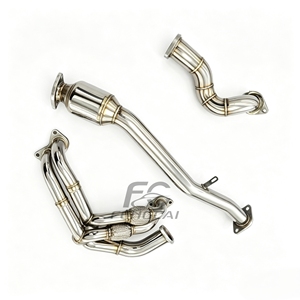 Tuyau d'échappement haute performance en acier inoxydable SS304 pour Subaru BRZ 2.0, 2.4, 2012-2024 avec double sortie pour un son amélioré - Product Image 6