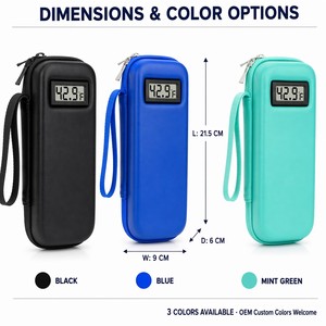 Estuche Refrigerante Aislado de EVA para Insulina con Pantalla de Temperatura, Organizador de Viaje, Almacenamiento, Personalizable con Nuevo Logotipo, Venta al por Mayor OEM a Granel - Product Image 4