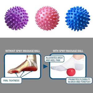 Pelotas de PVC de 7.5CM/9CM al por mayor para yoga, fitness, relajación muscular, puntos de fascia, pelota de masaje para manos, pies y columna vertebral - Product Image 6