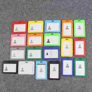 Porta Tarjetas, Porta Tarjetas Deslizante de ABS, Funda para Tarjetas de Identificación de Oficina, Escuela, Fábrica, Tarjetas de Crédito, Tarjetas de Proximidad - Product Image 5