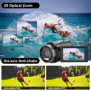 Caméras vidéo numériques Sinida OEM, zoom optique professionnel de haute qualité, 5K HD, pour la photographie en extérieur - Product Image 4