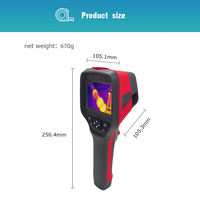 Caméra thermique portable à capteur intelligent M305, imageur infrarouge, résolution IR 384x288 avec alarme de température