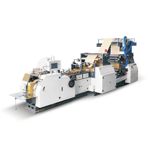 Machine à fabriquer des sacs en papier à haute vitesse et haute précision Chenqi CQC-400/650/850YT avec impression intégrée - Sacs en papier à fond en V - Product Image 2