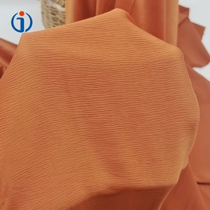 הגעה חדשה מותאם אישית פוליאסטר crinkle עלה דפוס פרחוני koshibo עבור שמלת hutterite - Product Image 2