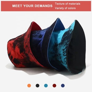 Chapeau d'été pour femmes Nouveau style de vente en gros Canada Tye Dye Cow Print <span class=keywords><strong>Jacquemus</strong></span> Fishing Fisherman <span class=keywords><strong>Bucket</strong></span> <span class=keywords><strong>Hat</strong></span> for Women - Product Image 2