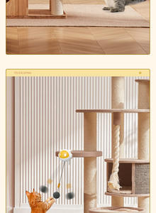 Juguete para Mascotas, Pelota Automática para Gatos, Juguete de Relajación y Autoentretenimiento, Pelota con Extensión y Retracción Automática para Gatos - Product Image 5