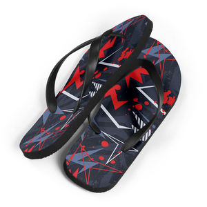 Tongs de plage personnalisées Personnage de dessin animé personnalisé Imprimés Intérieur Extérieur Sandales Tongs pour hommes - Product Image 2