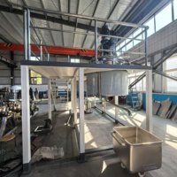 Ligne d'extraction et de concentration de bouillon d'os personnalisée pour la production de pâte d'os, de protéines en poudre et de sauce tomate