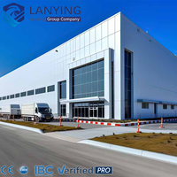 Fabricante de Edificios de Acero Prediseñados, Almacén Industrial, Fábrica, Almacén de Gran Envergadura con Panel Sándwich Aislado