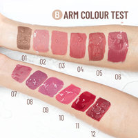 12 couleurs mat brillant à lèvres ensemble étanche séchage rapide antiadhésif tasse nue lèvre tache Kit professionnel femmes lèvres maquillage cadeau Kit