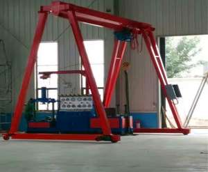 Grue à portique à poutre simple à haute efficacité et à contrôle précis pour les usines/entrepôts - Product Image 3