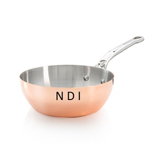 Tiêu Chuẩn Cao Rắn Đồng Nguyên Chất Chảo Cho Nấu Ăn Nhà Bếp Phục Vụ Sử Dụng Cảm Ứng Nồi Tương Thích Fry Pan Với Xử Lý Trang Trí Nội Thất - Product Image 5