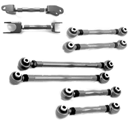 Bras de suspension BMW, pièces automobiles, réglables, 4 pièces, pour réglage de la fourche, bras supérieur, bras de contrôle de la direction, bras de suspension arrière pour BMW Série 3 E90/E91/E92