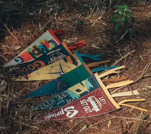 批发串手旗定制毛毡三角三角旗，毛毡旗，软毛毡梳理三角旗 - Product Image 4