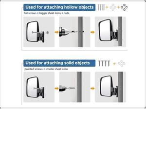 Triciclo Eléctrico ClubCar EZGO con Espejo Retrovisor Plegable Universal de 180 Grados, Vehículo Turístico Green Channel - Product Image 2
