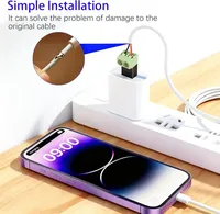 Conector de Carga USB-C Tipo C/Micro Hembra de 2 Pines, Bloque de Terminales con Tornillos, Sin Soldadura, Adaptador OTG de 5V (Convertidores USB)