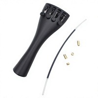 Support de cordier de violon en alliage d'aluminium, accessoire WTV-001, revêtu, fabriqué au Jiangsu