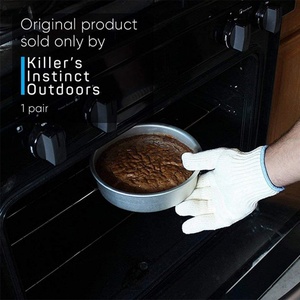 Factory Direct Customizable WholesaleExtreme Heat Resistant Safety <b>Gloves</b> Customizable Factory Direct OEM Barbecue <b>Oven</b> <b>Glove</b> - Product Image 5