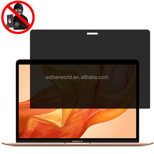Anti-Glare 2.5D PET 14/15.6 Inch Laptop Privacy Screen Protector Filter Easy Installation 3H Hardness Micro-Louver Technology