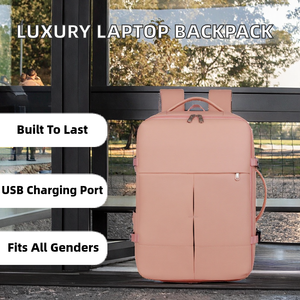 High Quality Luxury Business Custom Made Logo Oxford Laptop <b>Backpack</b> Waterproof Stylish USB Zipper Closure Lining Unisex 20-39L - Product Image 2