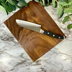 Tabla de Cortar de Madera con Acabado Natural, Fabricada con Madera de Acacia y Mango, Duradera y Ecológica para Alimentos - Product Image 5