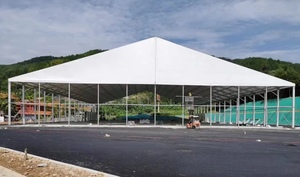 Aluminum <strong>frame</strong> anti rust Big Event <strong>A</strong> shape <strong>Tent</strong> for trade show event foldable padel court roof tennis court sunshade canopy - Product Image 3