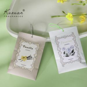 Nouvelle arrivée de perles parfumées tissées 8g Sac de sachets parfumés parfumés pour assainisseur d'air de voiture personnalisé - Product Image 5
