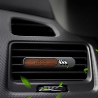 Diffuseur de parfum de voiture de luxe simple et populaire, style européen et américain, à fixation sur grille d'aération, longue durée, parfum agréable, sans électricité