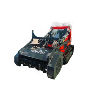 Cargadora Compacta HIGHTOP con Barredora de Nieve, Excavadora Pequeña Multiusos para Ingeniería Municipal, Exportación - Product Image 5