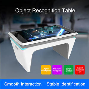 Mesa de Centro Táctil Inteligente en Forma de U de 43/55 Pulgadas, Pantalla LCD Interactiva Infrarroja/Capacitiva CY-004, Mesa de TV Inteligente CY-004, Venta al Por Mayor - Product Image 2