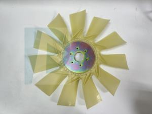 อะไหล่เครื่องขุดสำหรับวอลโว่ <span class=keywords><strong>EC240</strong></span> 11ใบมีดเครื่องยนต์หม้อน้ำพัดลมระบายความร้อน Bland 4735-44003 - Product Image 4