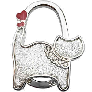 Support de Sac à Main Portable Antidérapant <span class=keywords><strong>pour</strong></span> Table – Crochet Élégant en Métal <span class=keywords><strong>pour</strong></span> Sac à Main sur Bureau - Product Image 1