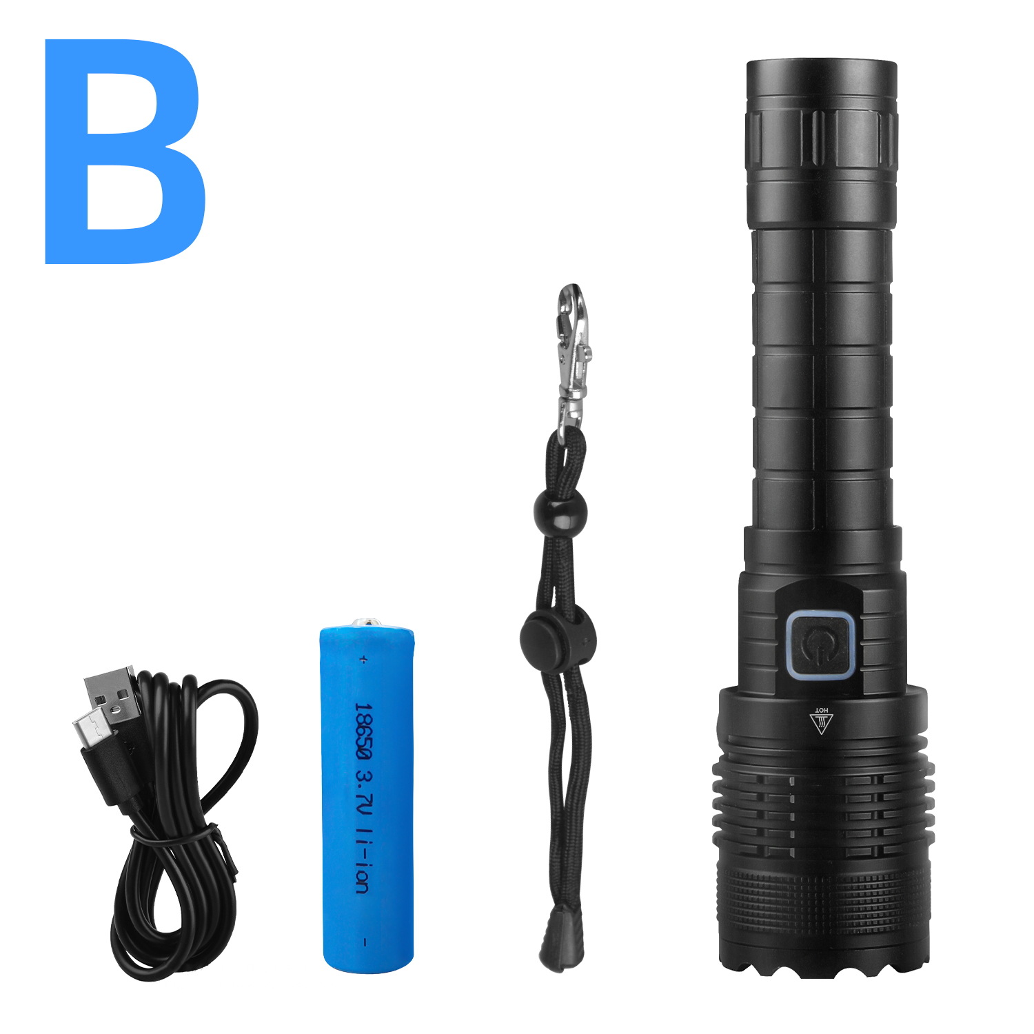 Black-Includes batteries
