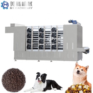 เครื่องอัดรีดแบบสกรูคู่อัตโนมัติเต็มรูปแบบ พร้อมปั๊ม PLC เกียร์สแตนเลส 304 ประสิทธิภาพสูง สายการผลิตอาหารสุนัขใหม่พร้อมมอเตอร์ - Product Image 4