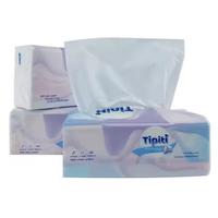 Mouchoirs en papier vierge 3 plis, doux, format de poche, vente en gros, usage domestique