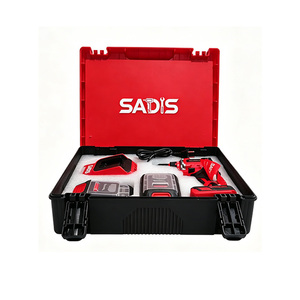 Perceuse à percussion sans fil 20V rechargeable, sans balais, au lithium, ensemble d'outils portables pour petits trous - Product Image 4